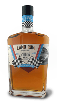 Land Run Distillery straight bourbon whiskey
finished with pecan wood - Premium Oklahoma craft whiskey