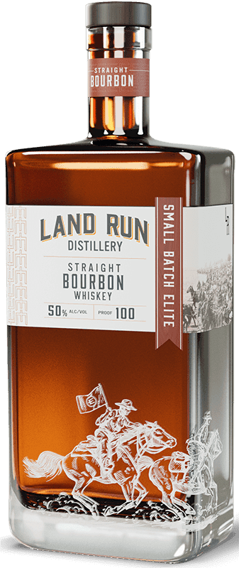 Premium Small Batch Elite Straight Bourbon Whiskey from Land Run Distillery - Oklahoma's finest craft bourbon